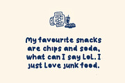 BOLD BUBBLE HANDDRAWN FUN CUTE FONT, a Handwritten Font by Ashiya Pixel (Thumbnail 9 of 9)
