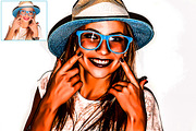 Colorful Oil Painting Photoshop Acti, an Action Add-On by designvillage (Thumbnail 2 of 14)