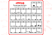 Arrow Doodles - Dingbats Font, a Symbol Font by WADLEN (Thumbnail 3 of 7)