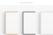 Customizable Frame Mockup Bundle, a Mockup by HALFTOUNE (Thumbnail 2 of 9)