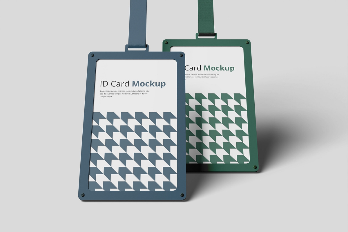 Realistic ID Card Mockup PSD, an Advertising Mockup by MA-KING_ART (Photo 4 of 5)