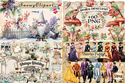 Clipart Bundle -50 in 1 | Big Set, an Object Illustration by Digital Xpress (Thumbnail 4 of 9)