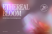 20 Soft Blurred Floral Backgrounds, a Background Graphic by Karisma Studio (Thumbnail 1 of 12)