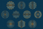 30 mandala gold line art, a Decorative Illustration by Pikgura (Thumbnail 2 of 4)