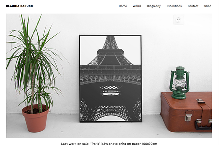 Caruso - Artist Portfolio & Art Shop