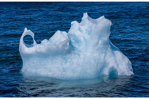 Large iceberg in Colonial harbor, a Nature Photo by Backyard Stock