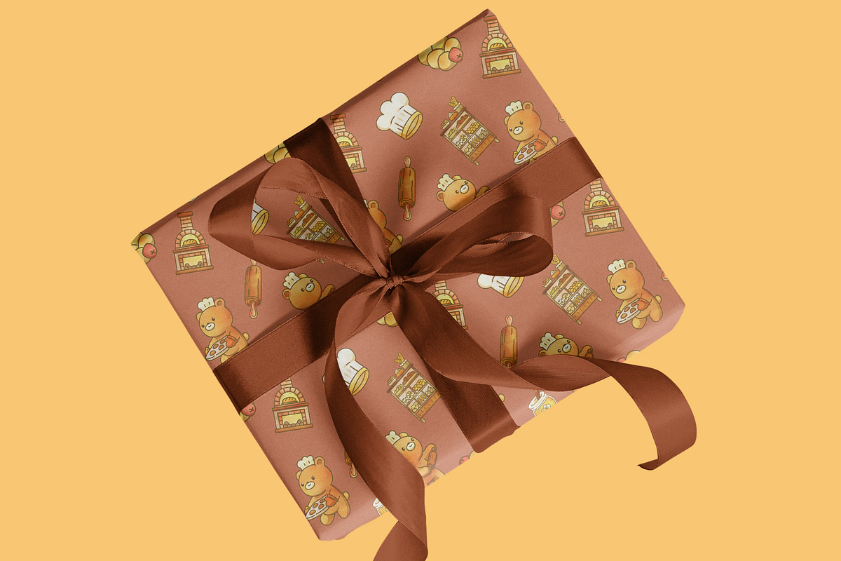 Bear Hug Bakery – Digital Hand-Drawn, an Animal Illustration by CreativeValuation (Photo 6 of 10)
