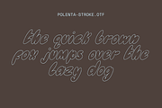 POLENTA — soft fluffy bubble font, a Handwritten Font by Studio Noppo (Thumbnail 4 of 5)