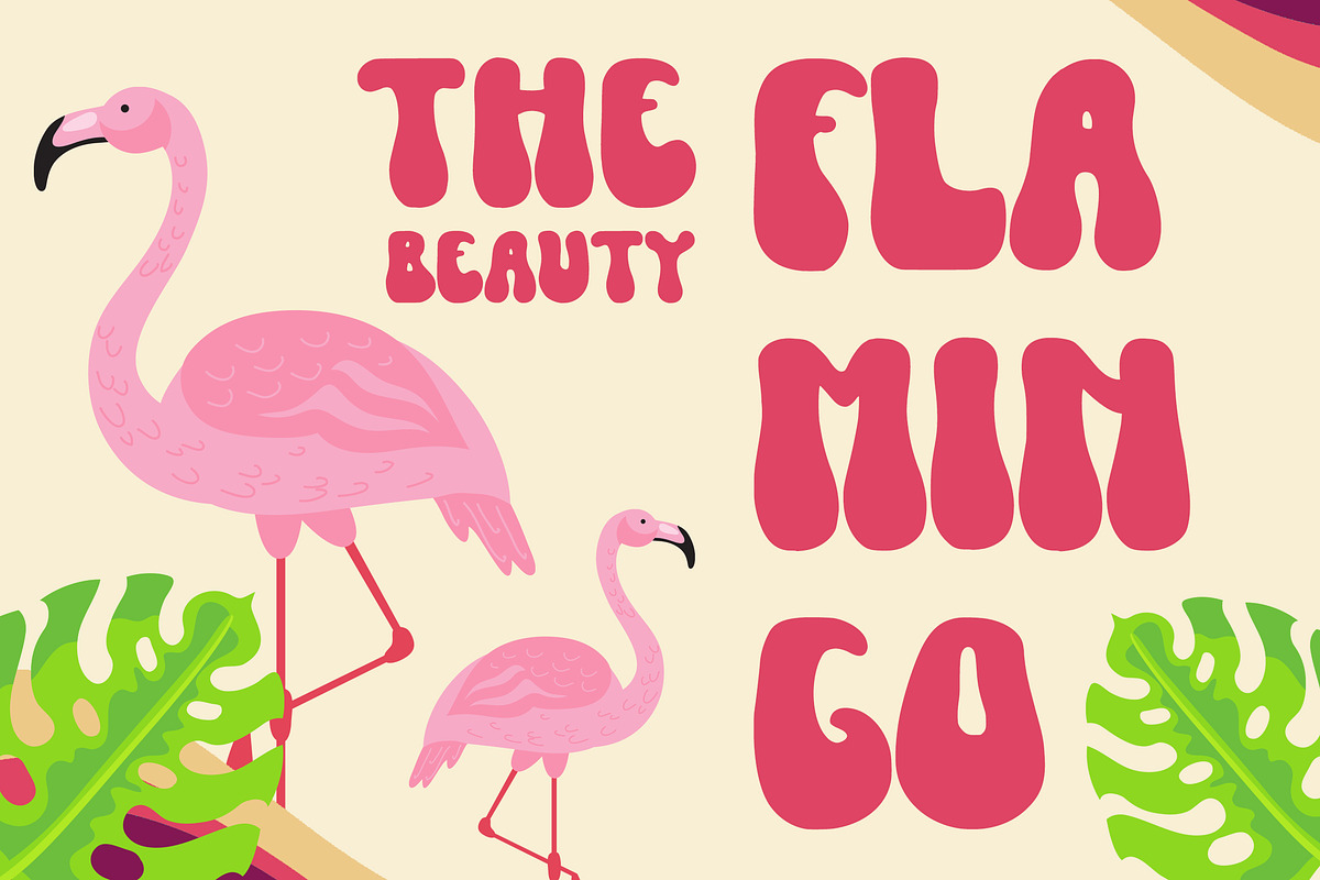 FlamboyanStyling - Groovy Retro Font, a Script Font by AQR Studio (Photo 6 of 9)