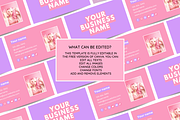 Business Card Template, a Business Card Template by SunshineStudioBoutique (Thumbnail 3 of 10)
