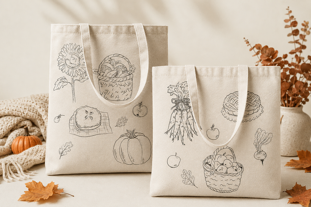 Hand-Drawn Pumpkin & Autumn Bundle, a Seasonal Illustration by Anna Studio (Photo 6 of 11)