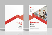 Business Plan Template | Brochure, a Brochure Template by Spark_Creative (Thumbnail 10 of 12)