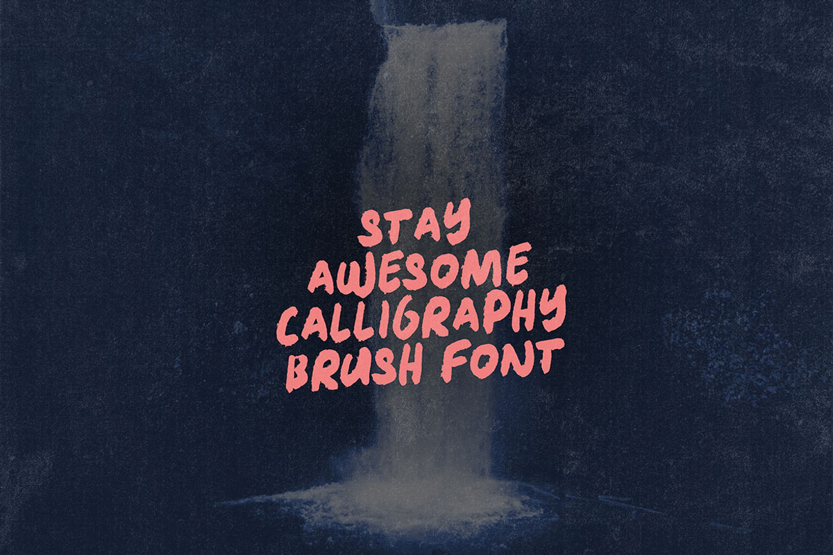 Pinky - Bold Handwritten Font, a Sans Serif Font by Cruzine (Photo 3 of 6)
