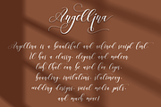 Angellina | Script font, a Script Font by Scratchones (Thumbnail 2 of 8)