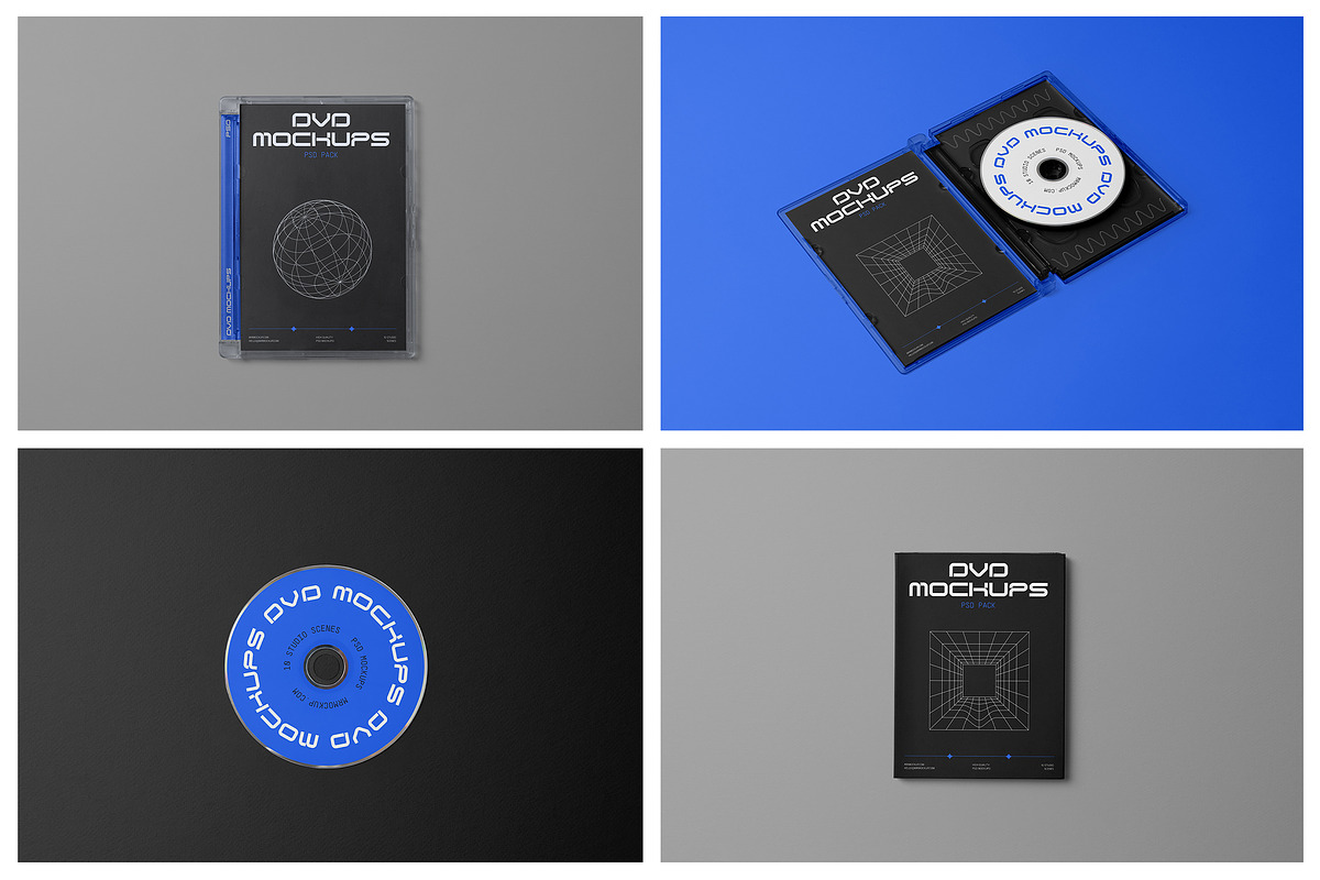DVD Mockup - 10 PSD Studio Scenes, a Device Mockup by Mr.Mockup™ (Photo 5 of 8)
