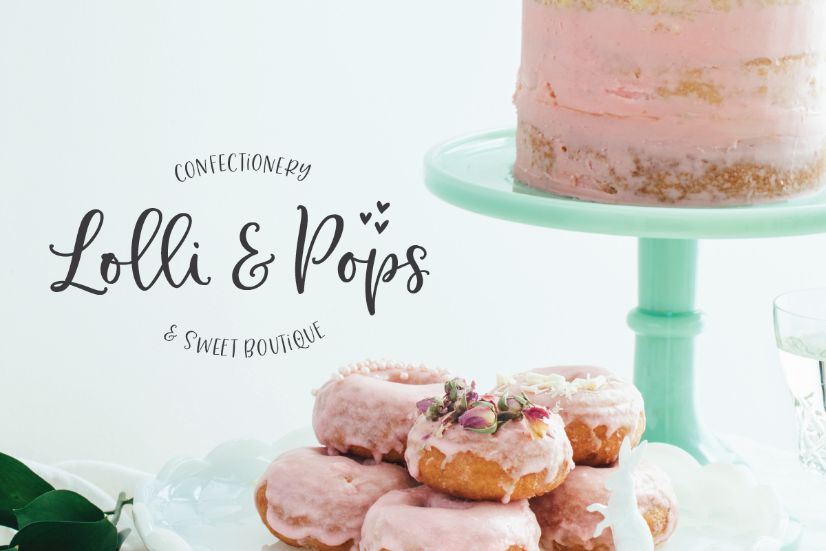 Bottoms Up Love Font Duo Extras preview 8