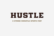 Hustle, a Slab Serif Font by Studio One Four (Thumbnail 1 of 6)