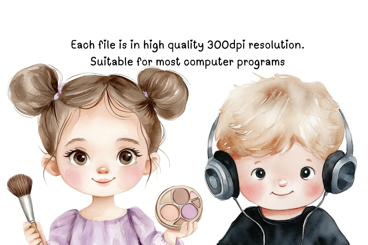 My Dream Jobs Clipart Set, a Person Illustration by PassionPNGcreation (Photo 4 of 12)
