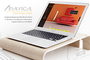 Analytical WordPress Theme, a WordPress Template by SketchThemes (Thumbnail 1 of 5)