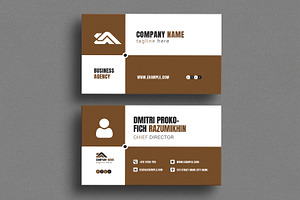 Creative Business Card, a Business Card Template by MightyDesign