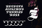 Giant Black Typeface, a Blackletter Font by alit design (Thumbnail 3 of 20)