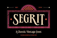 Segrit – Classic Vintage Font