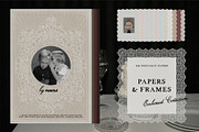 Nostalgic papers & frames, a Texture Graphic by Purple (Thumbnail 1 of 20)
