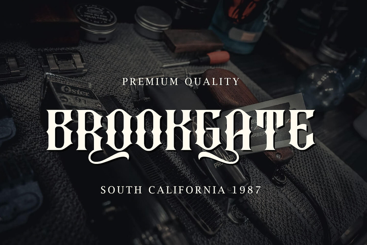Hewina - Victorian Display Font, a Blackletter Font by StringLabs (Photo 2 of 8)