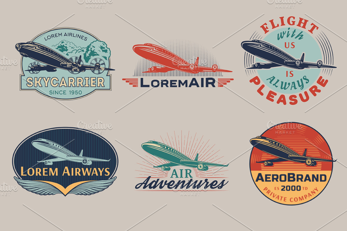 Air Labels, a Branding & Logo Template by daseugen (Photo 4 of 5)