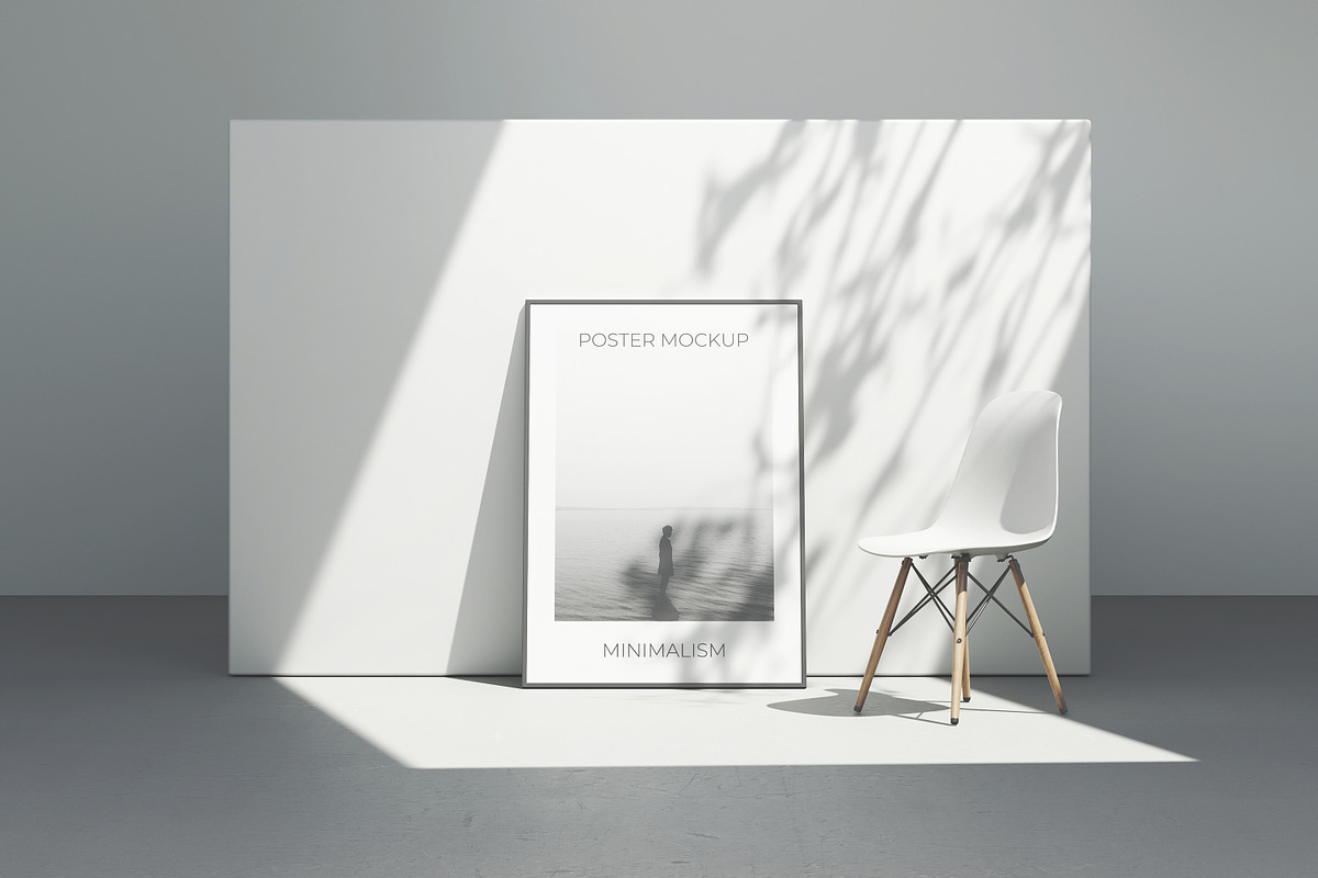 Poster and Photo Frame Mockup, a Print Template by simuradi (Photo 2 of 7)