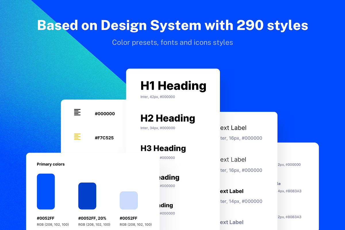 Paysa UI kit for Financial SaaS Apps, an UI Kit Template by WhiteUI.Store (Photo 7 of 12)