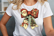 Christmas Coquette Bow PNG, an Illustration by Sublimation Artist (Thumbnail 8 of 9)