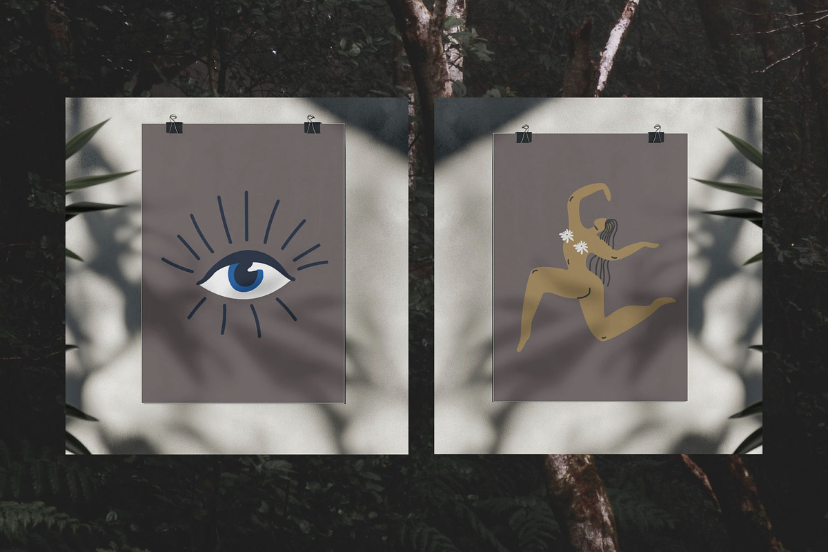 Mystical Solstice vector bundle, a Decorative Illustration by Luamor (Photo 5 of 15)