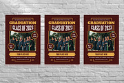 Graduation Invitation Flyer Set, a Flyer Template by Aiyari Graphic (Thumbnail 3 of 3)