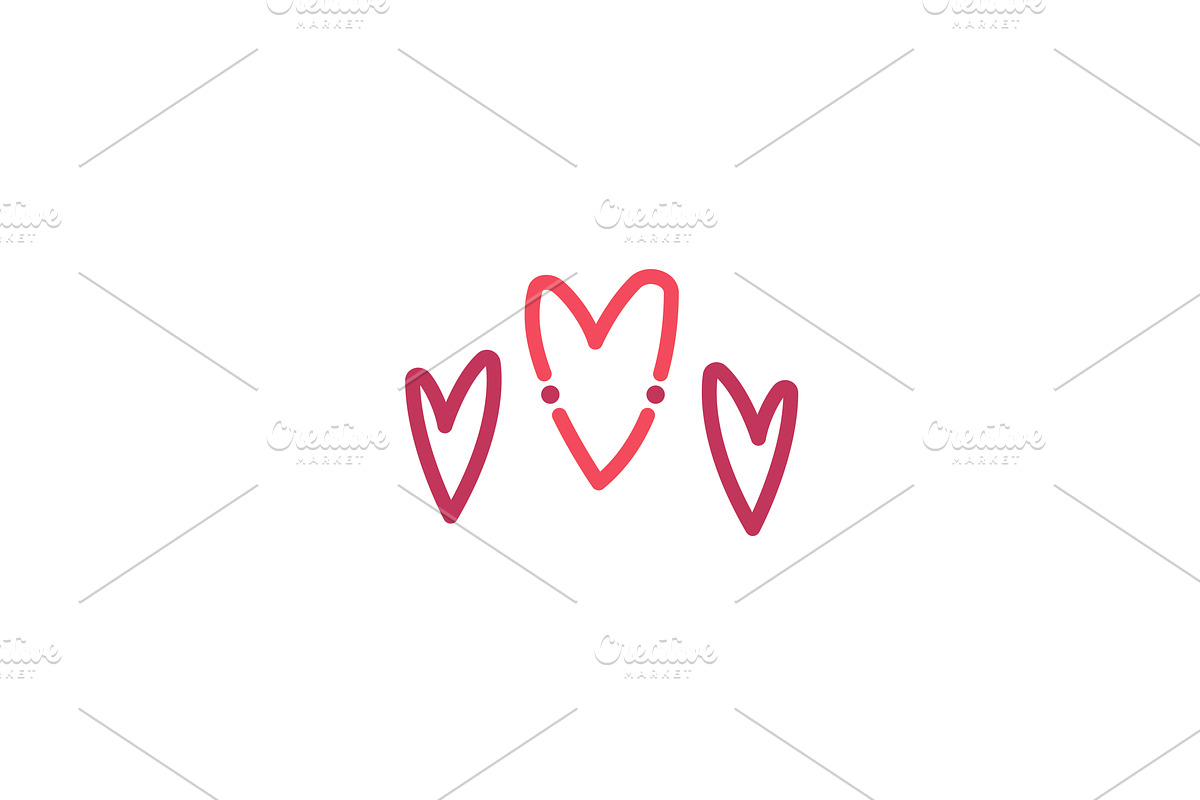Three Hearts - Extended License, a Branding & Logo Template by Laurentiu Cotet (Photo 2 of 2)