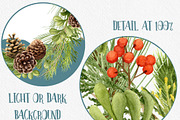 Watercolor Christmas & Winter Set, an Illustration by Watercolor Nomads (Thumbnail 5 of 8)