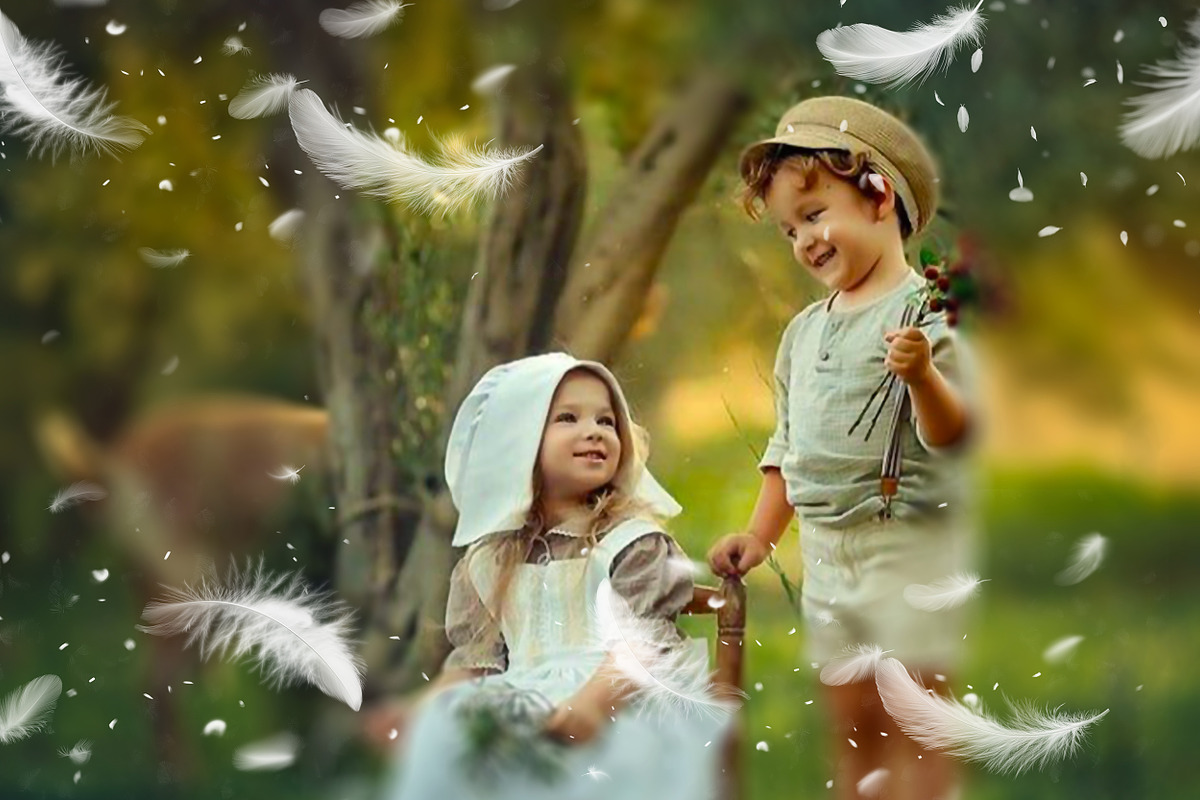 Feather Falling PS Brush v1, a Brush Add-On by INTENTFX (Photo 4 of 6)
