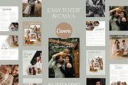 GOLD Family Photography Canva Guide, a Magazine Template by Signature Edits (Thumbnail 10 of 11)