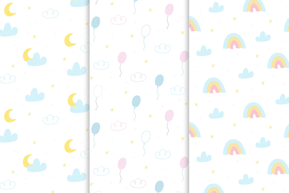 Cute baby animals collection., a Background Graphic by Irene_Boiko_ART (Photo 7 of 10)