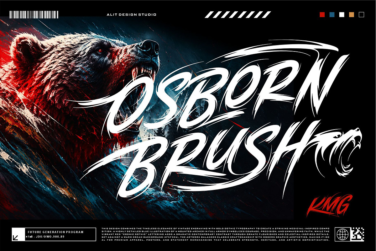 Brutally Ursa Typeface, a Script Font by alit design (Photo 4 of 20)