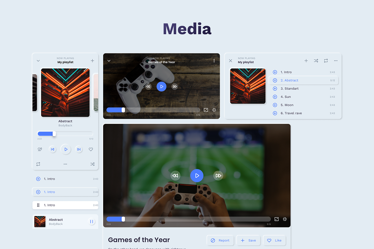 Foxtrot Neo UI-Kit, an UI Kit Template by Tristero (Photo 4 of 9)