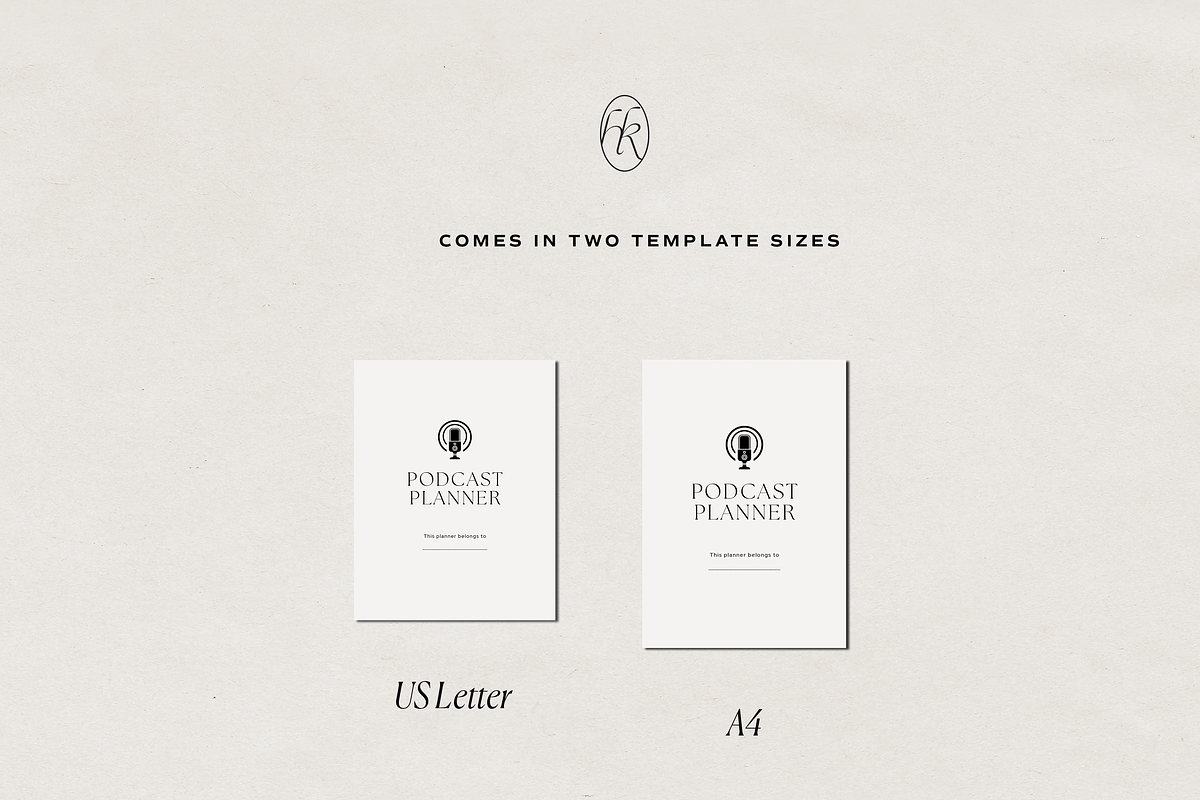 Podcast Planner Canva Template, a Presentation Template by HelloKarla (Photo 6 of 7)