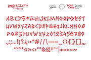 Boneglyph Font, a Symbol Font by Fontcamp Type Foundry (Thumbnail 5 of 10)