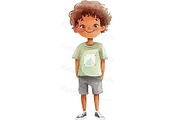 Happy cartoon little kids PNG, a Person Illustration by Bubert Art (Thumbnail 5 of 6)