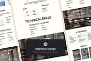 Jimmy – Student Portfolio Landing, a Landing Page Template by trabaskriya (Thumbnail 3 of 5)