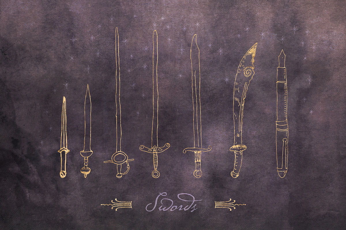 Cosmic Astrology, Magic & Tarot Set, an Object Graphic by Blixa 6 Studios (Photo 39 of 68)