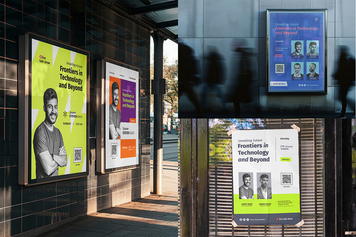Business Conference Poster Template, a Poster Template by TMstudio16 (Photo 2 of 8)