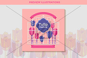 Tulip Festival Illustrations, an Illustration by defarmerdesign (Thumbnail 5 of 5)