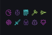 Gaming Icon set, an Object Graphic by Premast (Thumbnail 3 of 3)