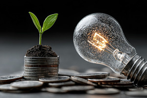 Sustainable Investment Concept, a Business Photo by Ales Munt
